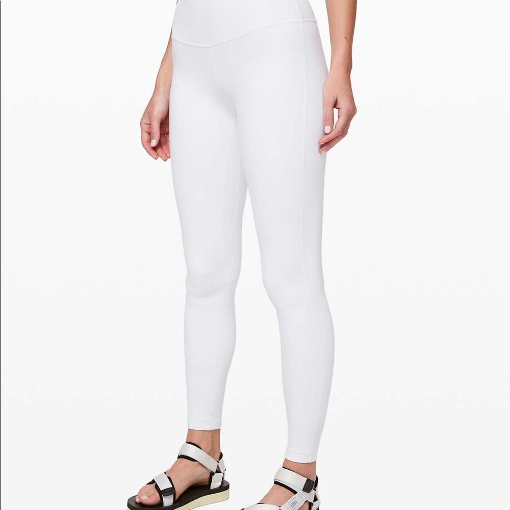 Lululemon Align Pant 25’ White Size 8
